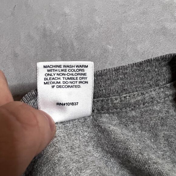 Supreme Men’s Candle Tee Heather Gray Large Graphic Short Sleeve - Picture 8 of 9